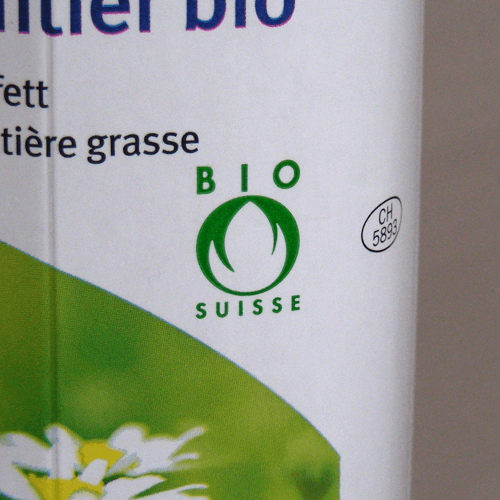 Bio Suisse 'Knospe' (Bud) logo